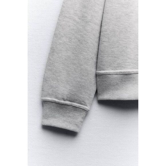 ✨ZARA MINIMALIST COTTON BLEND SWEATSHIRT✨ - Picture 6 of 10
